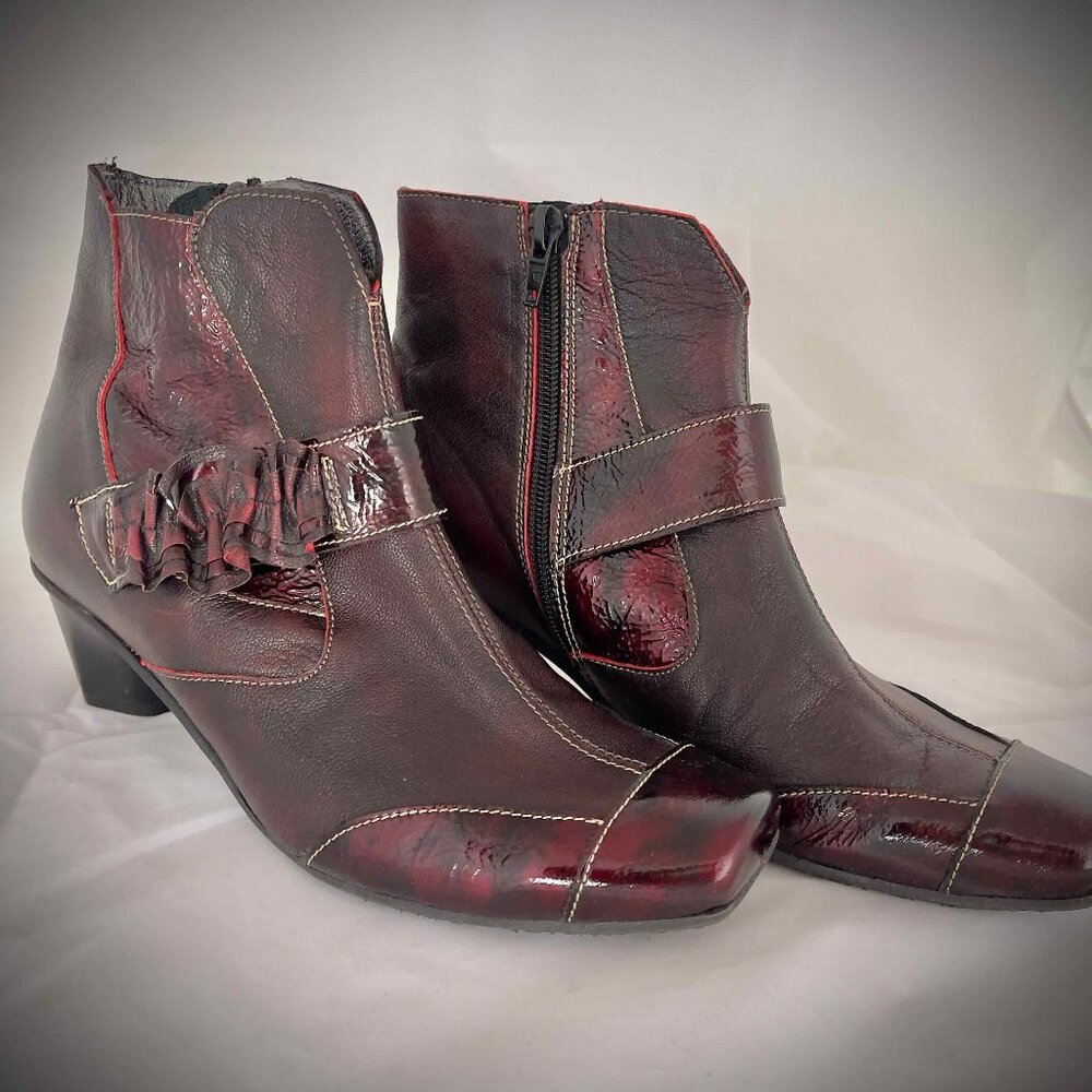 Un Tour En Ville Ankle Boots - Made in France